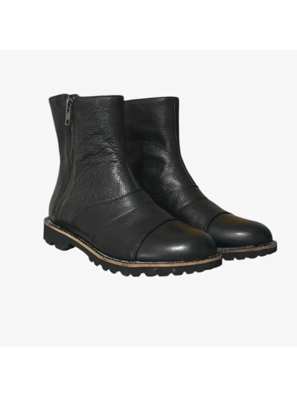 L'Amour Des Pieds Chelsea Boots 6.5 Black Leather Joose Ankle EUC Bootie Classic